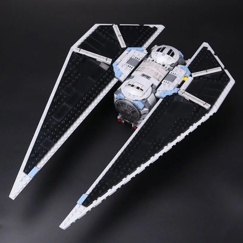Star Series Wars 05048 Набор строительных блоков TIE Striker как детский совместимый подарок 75154