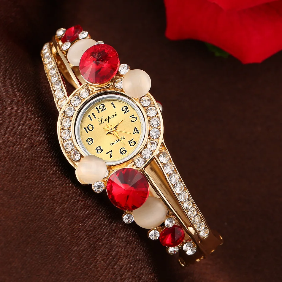 Новые женские часы с симметричным ремешком браслет Montres Femmes dames horloges zegarek reloj mujer