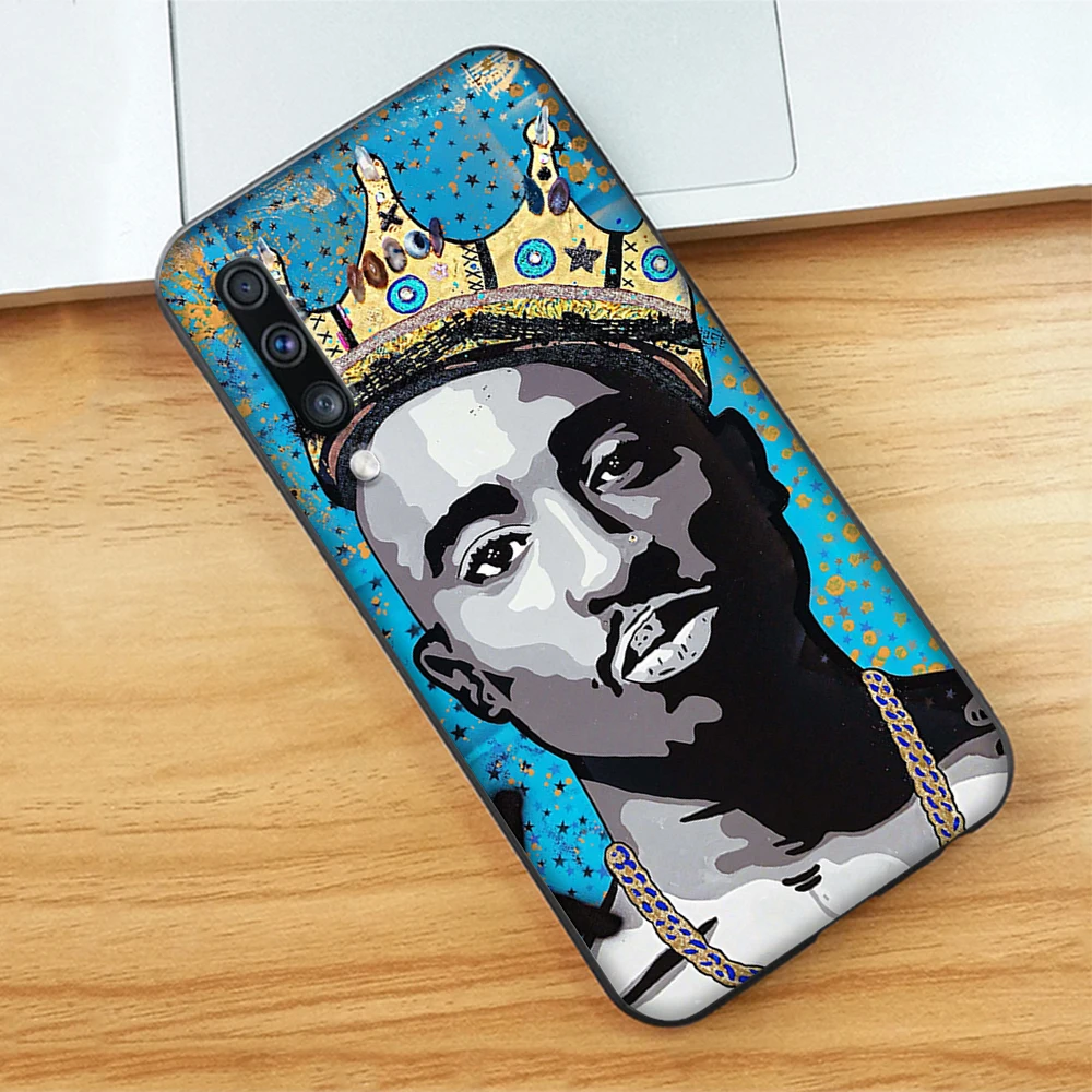 2pac Тупак и Бигги Мягкая обложка чехол для samsung Galaxy A50 A6 плюс A7 A8 A5 A9 A10 A30 A40 A70 - Цвет: 4
