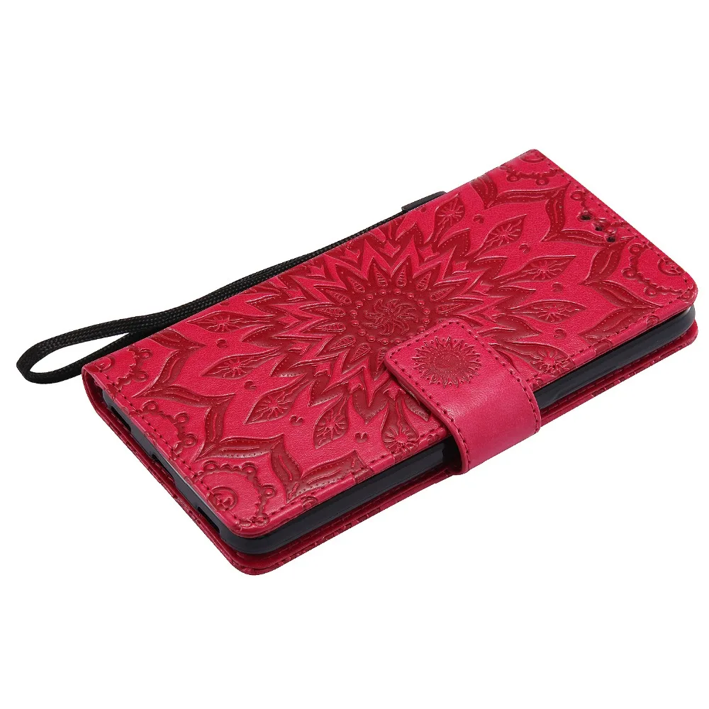 Мода Fundas Флип Подсолнечное бумажник Case для huawei Honor 7 lite stand up кожа мягкая обложка case
