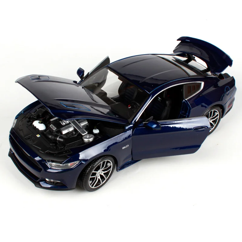 Maisto 1:18 ford mustang gt белый синий автомобиль литья под давлением в твердом переплете роскошные модели игрушечных автомобилей для коллекция изысканных моделей автомобилей 38133