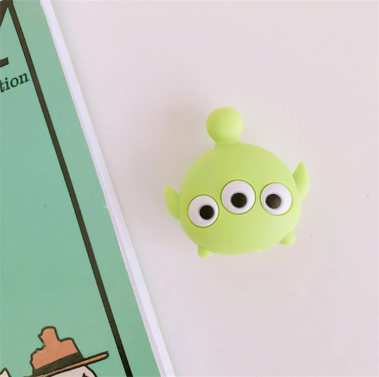 4 Новейший милый ЦУМ фигурный кабель животное укусы протектор для Iphone держатель телефона аксессуары мультяшный кабель протектор - Цвет: 4