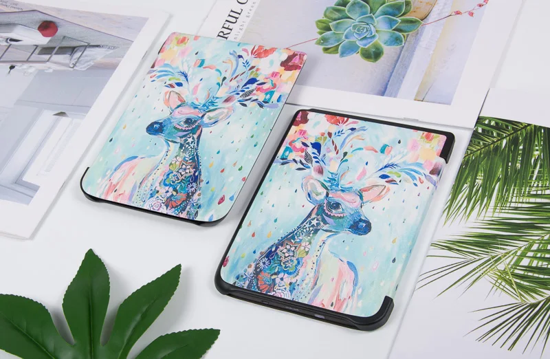 Магнитный смарт-чехол BOZHUORUI для 7,8 ''Pocketbook 740 InkPad 3 PB740 Ereader с автоматическим пробуждением/спящим модным ультратонким чехлом