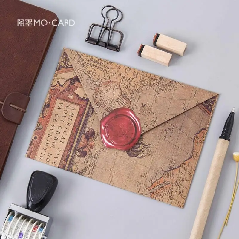 45 шт./лот винтажная восковая печать бумажная наклейка для творчества дневник