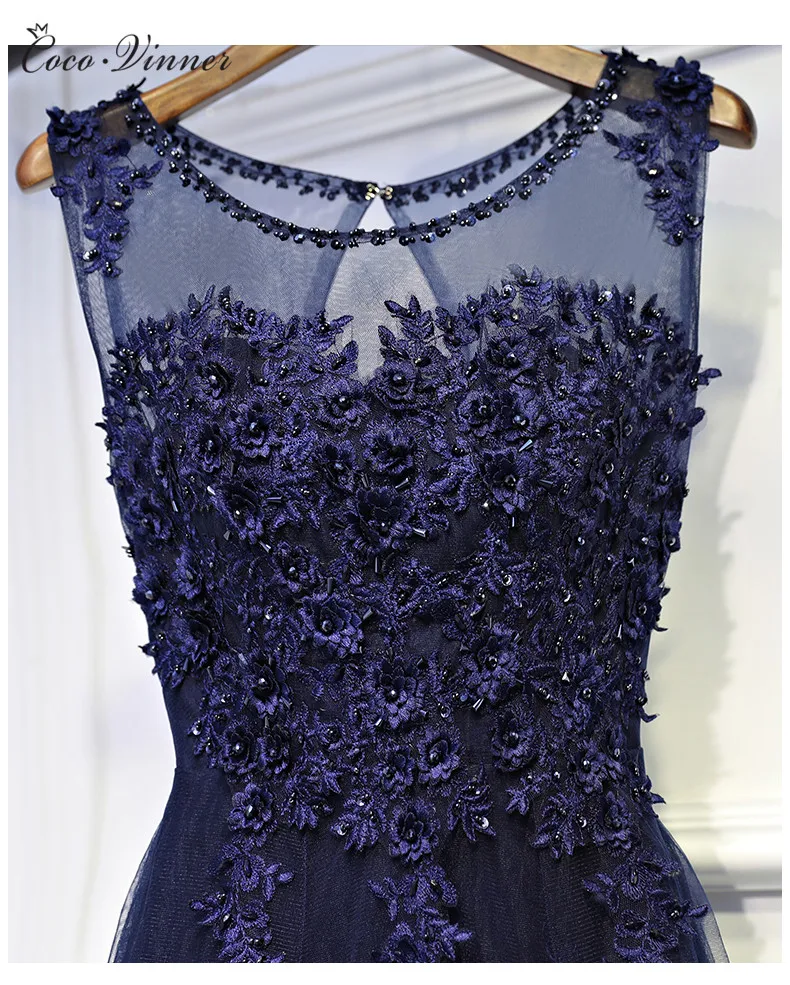 C.V Новое Сексуальное женское вечернее платье с вырезом лодочкой Королевский