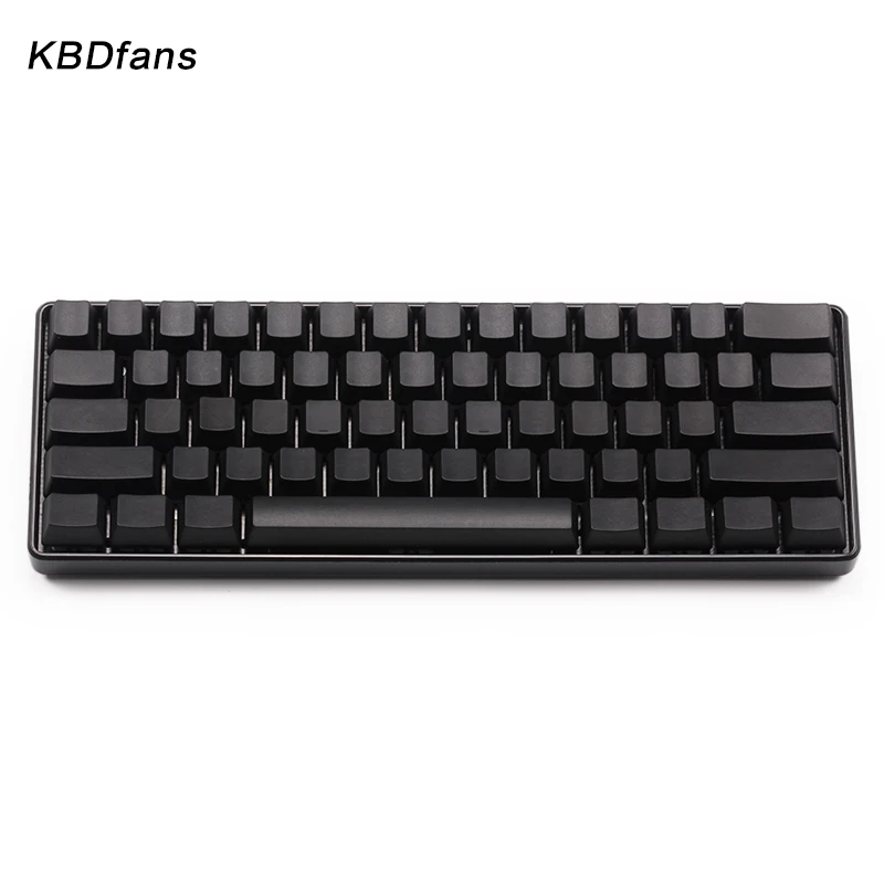 Белый черный оранжевый синий пустой толстый PBT OEM профиль 61 ANSI Keycaps для MX Switches dz60 gh60