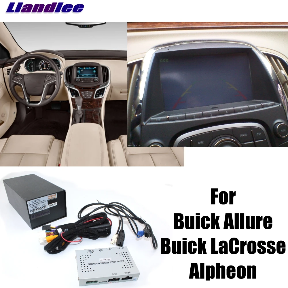 Liandlee обратная камера заднего вида резервная парковочная система Plus для Buick LaCrosse