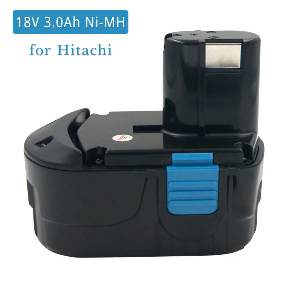 

Аккумуляторная батарея для Hitachi, Ni-MH батарея 3,0 Ач для электроинструментов Hitachi 18 в, EB1814SL EB1820 EB1820L EB1826HL EB1830H EB18B CJ18DL