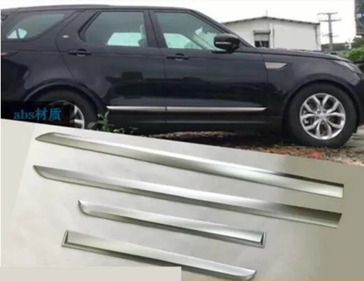 

ABS хромированный корпус боковой двери автомобиля протектор молдинг крышка отделка Подходит для Land Rover Discovery 5 LR5 2017 2018 2019 2020