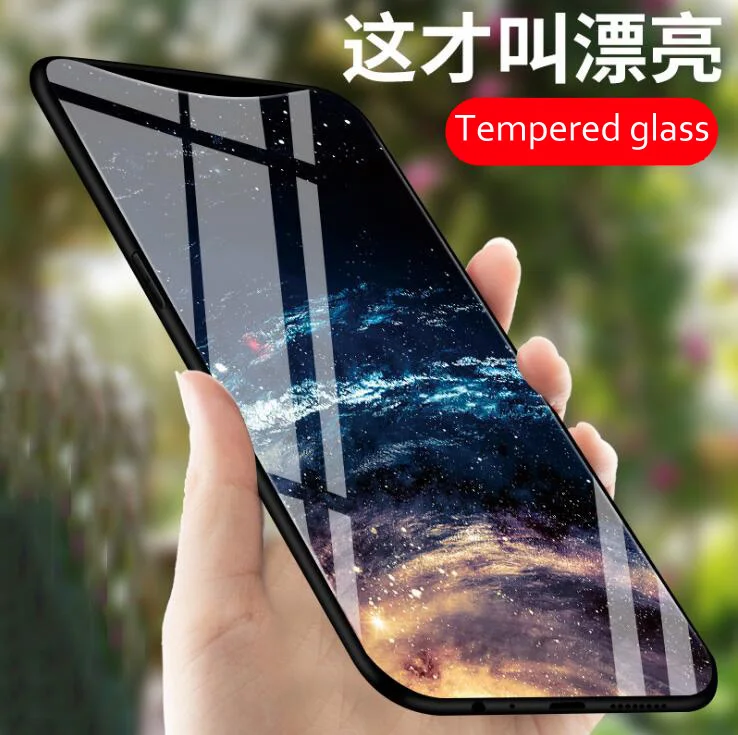 Чехол-бампер для OPPO FindX чехлы с закаленным стеклом дюйма изображением звездного