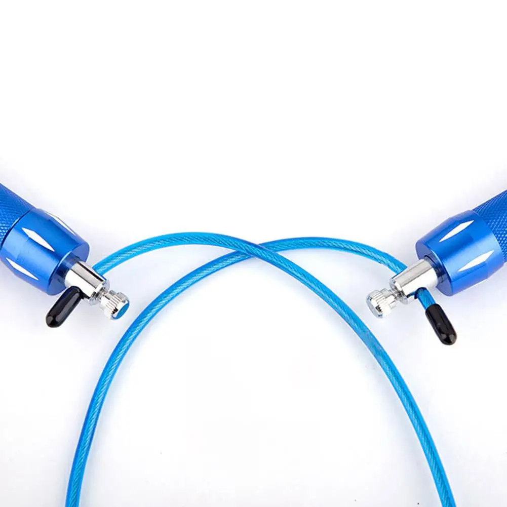 Спортивная Скакалка для кроссфита 2018 шарикоподшипник металлическая ручка