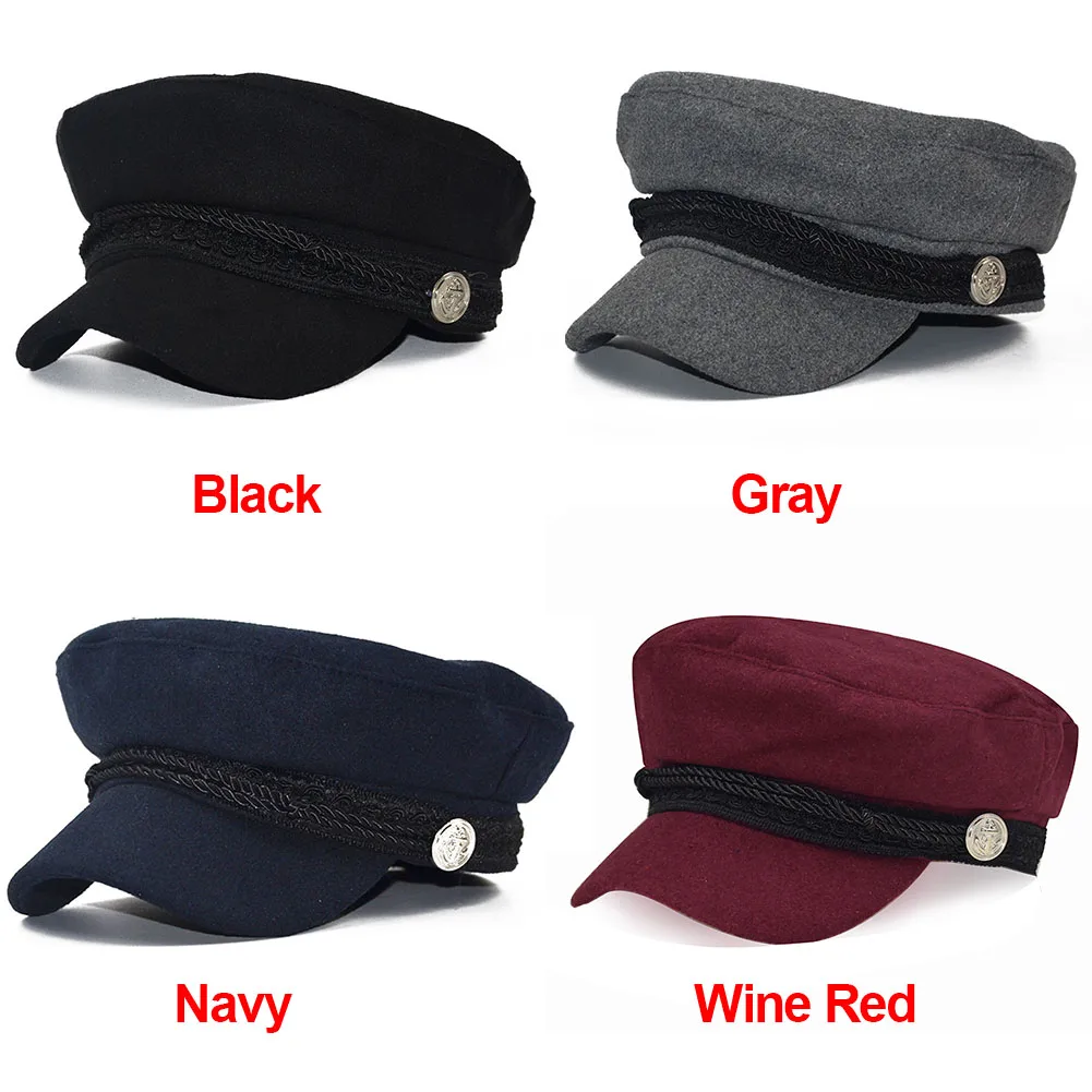 Женская восьмиугольная кепка берет подарок военный газетчик британский стиль