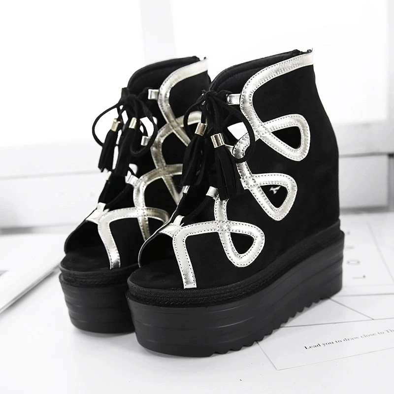 Корейская версия 2019 Весна новые с открытым носком босоножки добавить на высоком