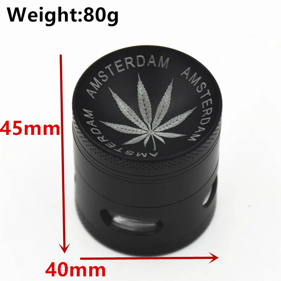 4-Layers Spice Mill Tobacco Smoking Detectors Pipes Grinding Smoke Herb Grinder Tobacco Crusher Smoking Accessories