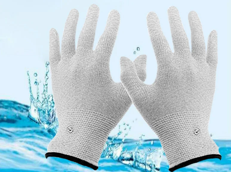 1 пара Новый дышащий проводящий электротерапевтический массаж электродный носок