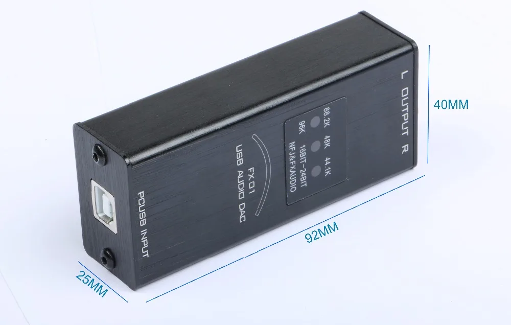 Новинка 2017 звуковая карта FX Audio USB DAC аудио декодер дисплей дискретизации SA9023 PCM5102