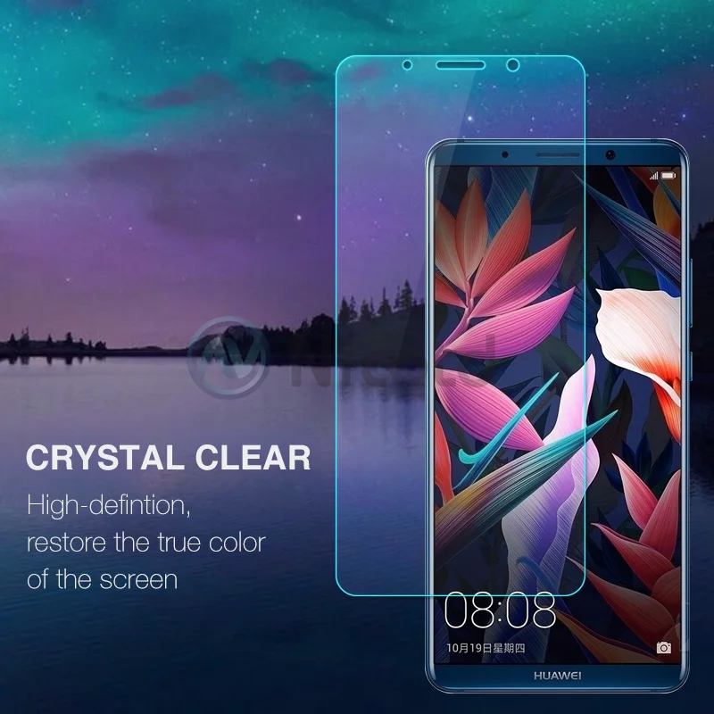 Nicotd для Huawei Mate 10 Pro закаленное стекло 9H защита от отпечатков пальцев 10Pro экрана