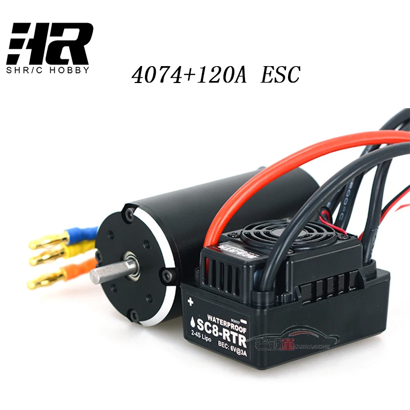 RC автомобиль 1/10 обновления двигателя Водонепроницаемый 3660 3665 3674 4074 3800KV