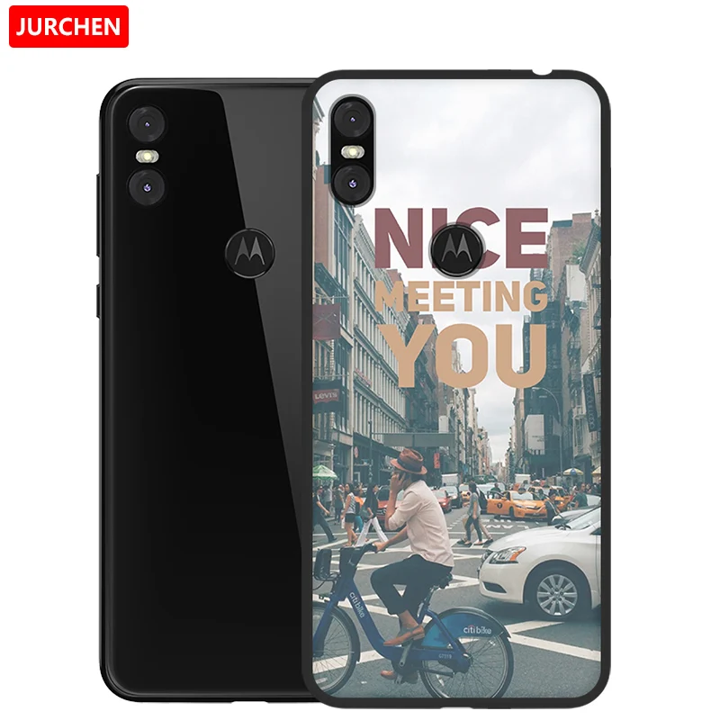 Мягкий чехол JURCHEN для Motorola Moto P30 Note телефона 6 2 милый Play из ТПУ силиконовый