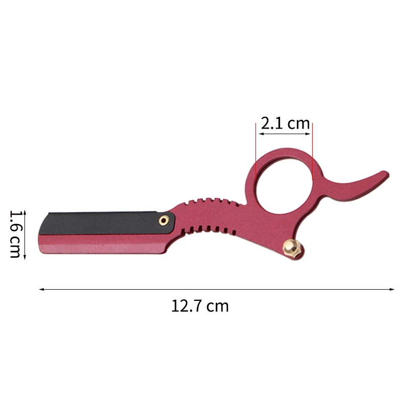 YINTAL высококачественный мужской нож для бритья бороды нержавеющая сталь прямые