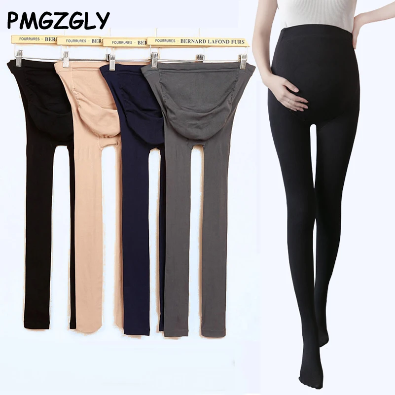 Mallas de maternidad ajustables para mujeres embarazadas, leggings el&aacute;sticos, pantalones abdominales, primavera y oto&ntilde;o-0