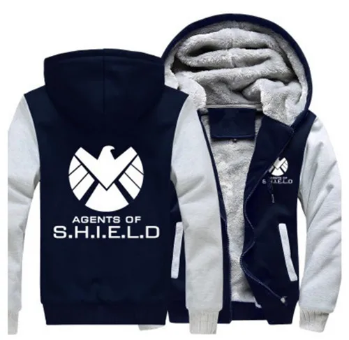 3 Мужские и женские пальто для агентов Shield s.h.i.e.l. Куртка; толстовки; утепленная толстовка с капюшоном; повседневная одежда - Цвет: 3