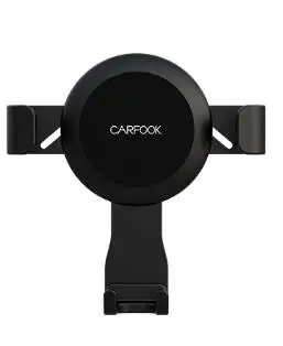 Черный 3 цвета Xiaomi Youpin CARFOOK гравитационная индукция автомобильный держатель телефона блокировка тяжести автомобильный держатель телефона 360 градусов вращения - Цвет: Черный