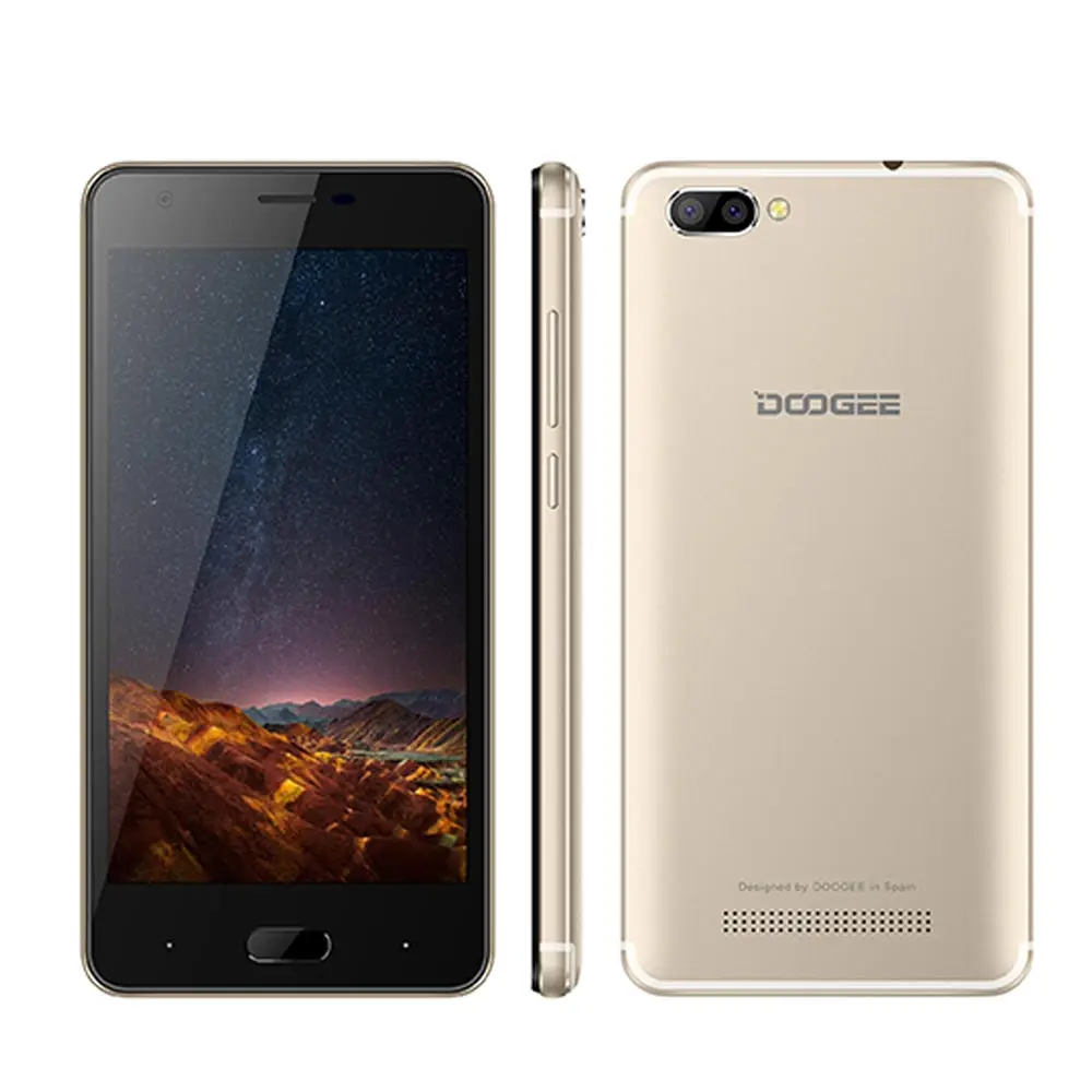 DOOGEE X20 двойной камеры заднего мобильных телефонов Android 7 0 5 &quotMT6580A 4 ядра 3g сотовые
