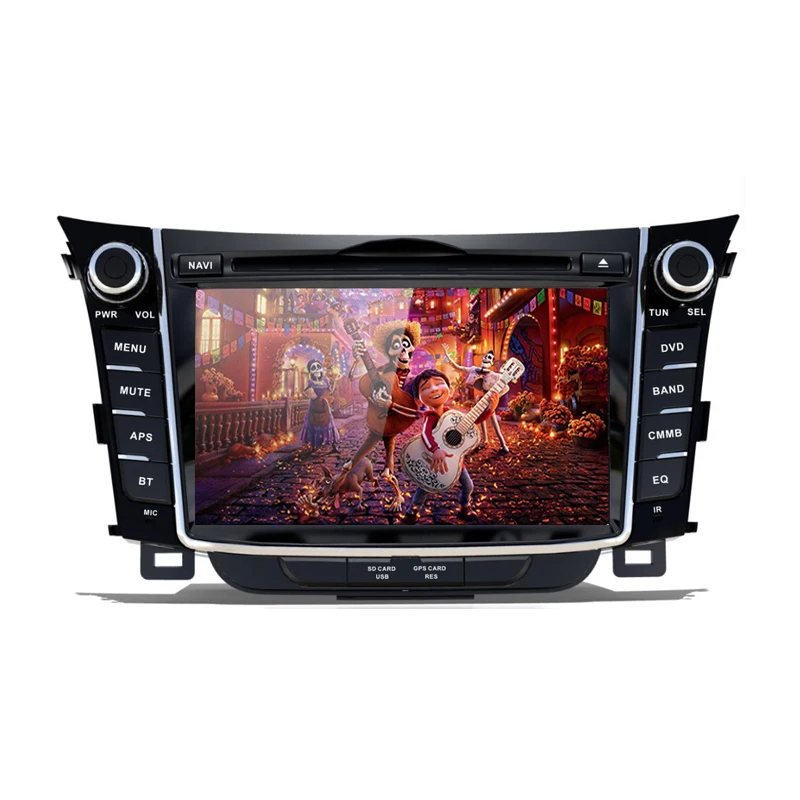 2 дин радио DVD GPS плеер для hyundai I30 2012 2013 2014 2015 2016 2din мультимедийная стерео комплект с