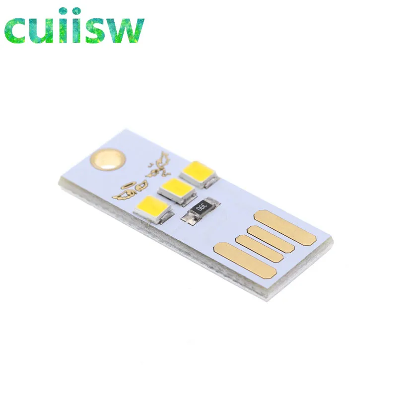 D Warm white Шт. 1 шт. ночной Светильник Мини карманная карта USB мощность светодио дный светодиодный брелок ночник 0,2 светодио дный Вт USB Светодиодная лампа книга свет для ноутбука PC power bank - Цвет: D Warm white