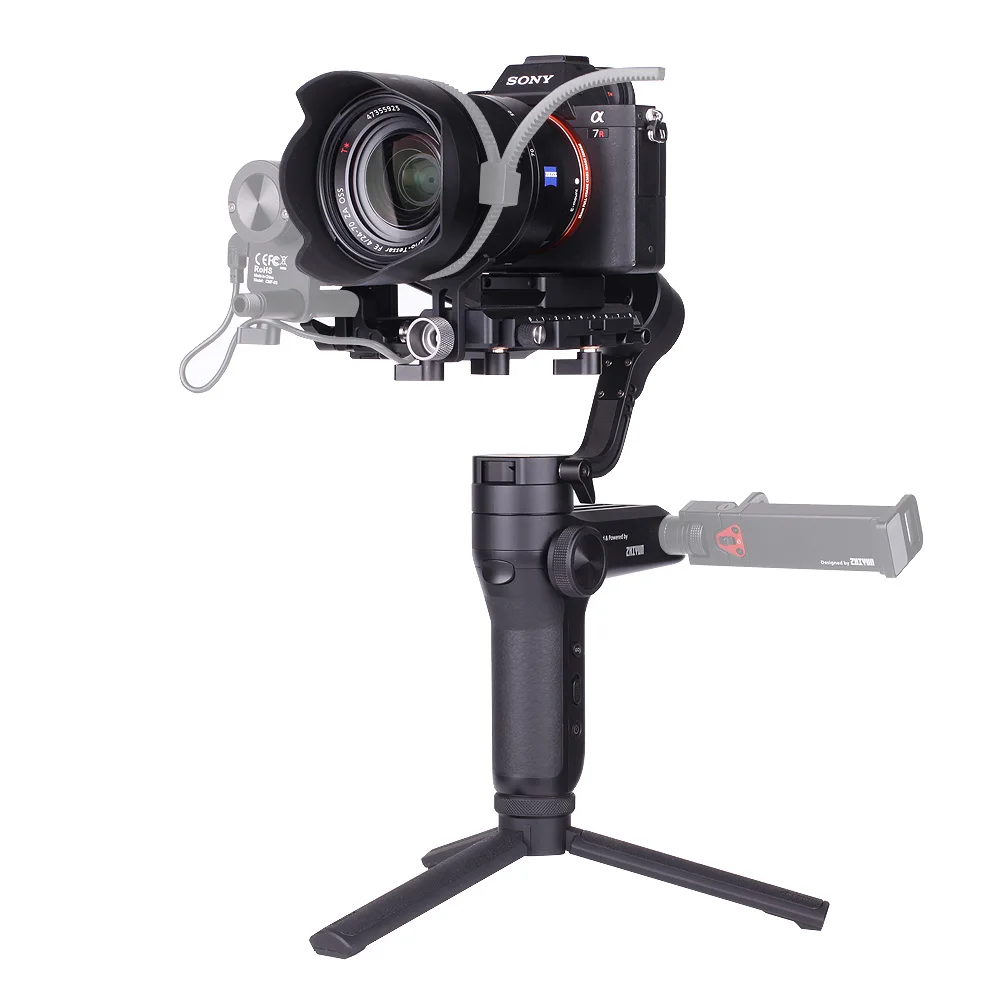 ZHIYUN Weebill лаборатории/Weebill S 3-Axis Беспроводной изображение трансм ручной Камера карданный Стабилизатор Для беззеркальных Камера OLED Дисплей