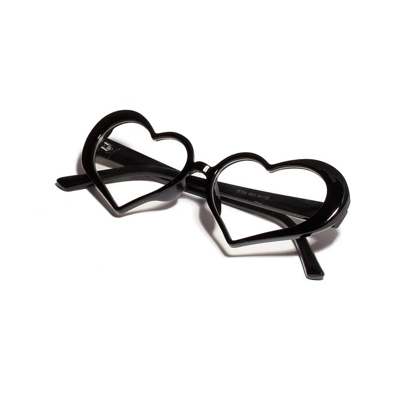 Солнцезащитные очки Love в форме сердца женские Винтажные кошачий глаз модные