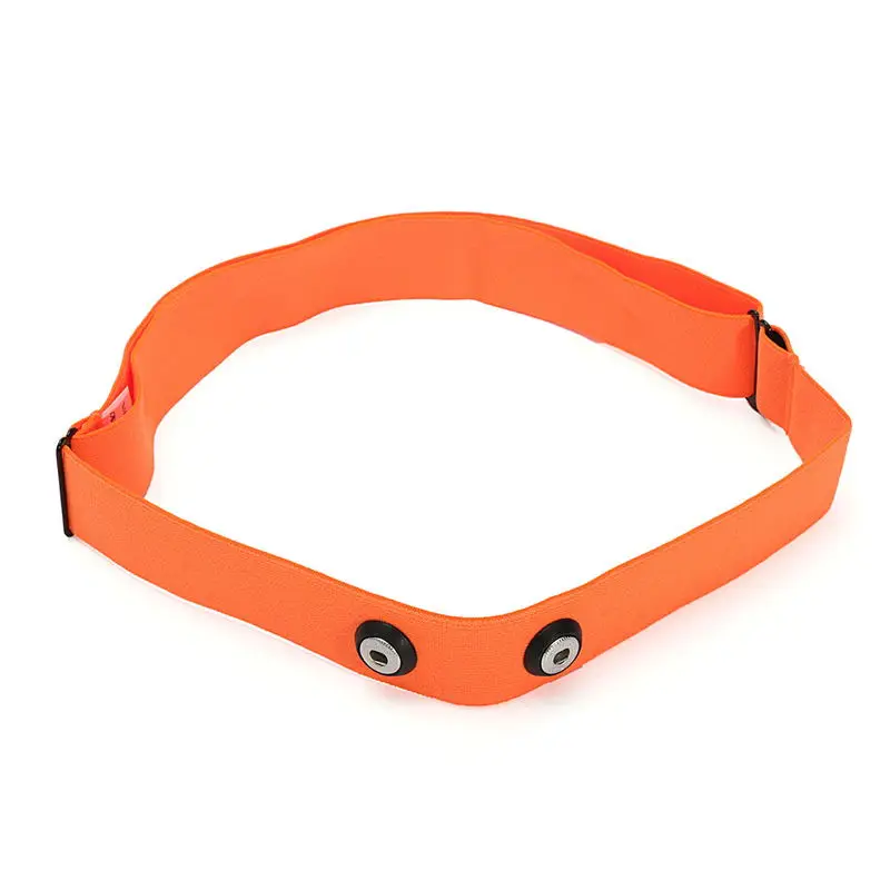 Orange YS регулируемый спортивный нагрудный ремень пульсометр для Garmin Wahoo Polar Monitor беспроводной датчик сердечного ритма - Цвет: Orange