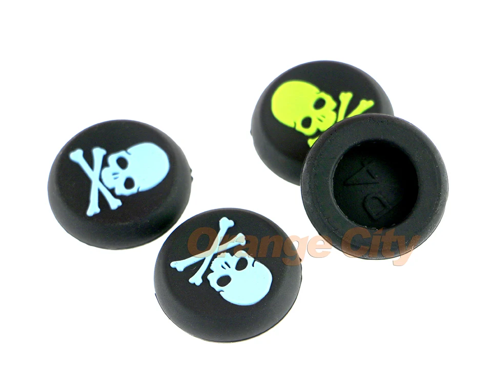 10 шт./лот Сменные колпачки для джойстика с черепом игрового контроллера PlayStation PS4 |