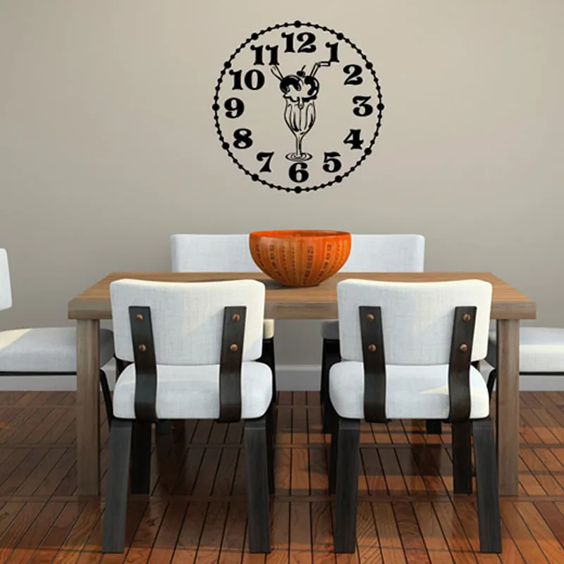 DCTOP Горячая Распродажа Новый дизайн креативные настенные стикеры Часы с