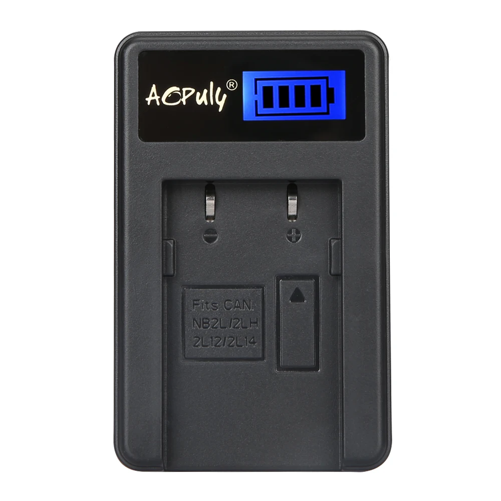 AOPULY NB 2L ЖК Зарядное устройство USB для Canon PowerShot G9 G7 S80NB NB2L 2LH 2L12 2L14 EOS 350D 400D камера|charger