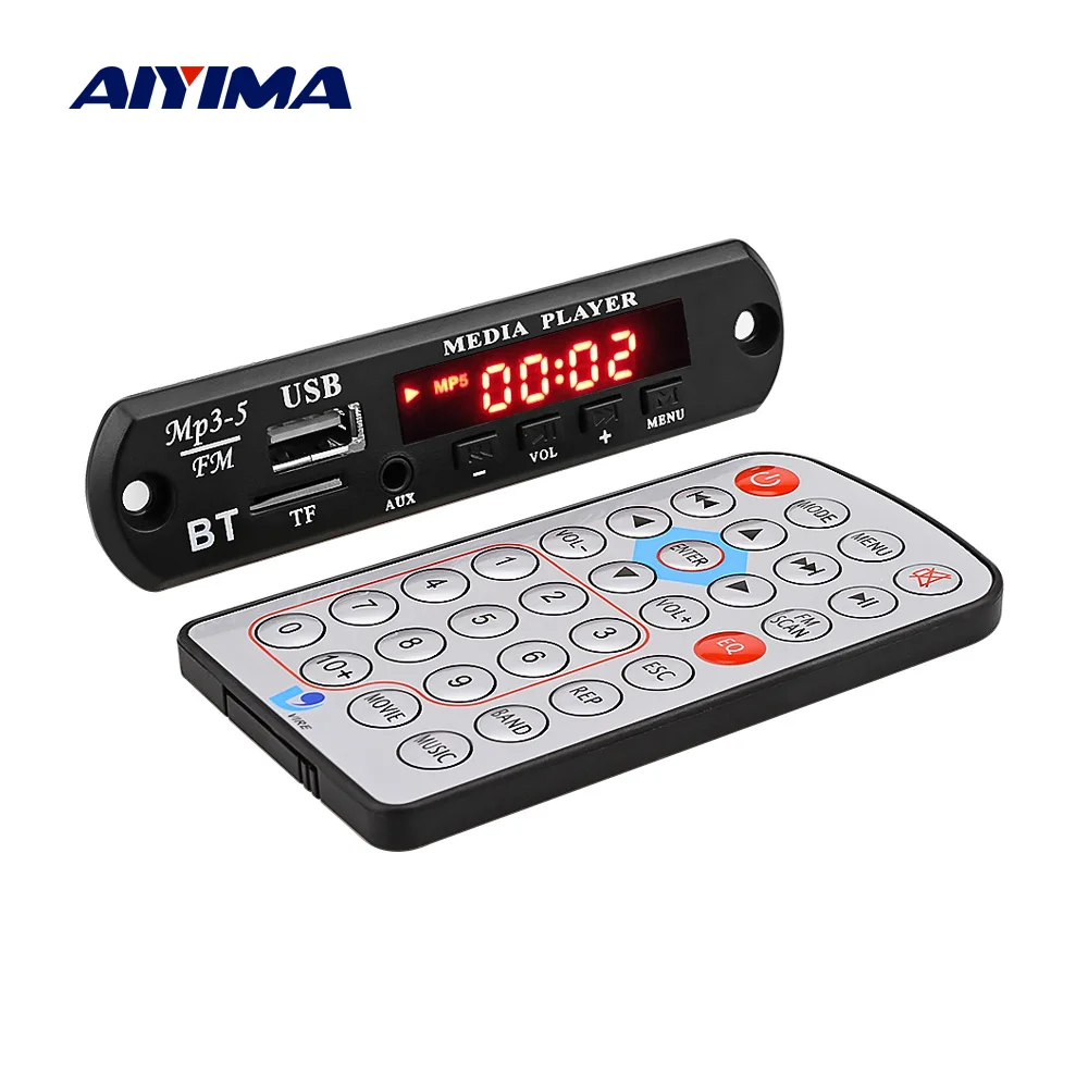 AIYIMA Bluetooth 5 0 MP5 плеер аудио видео декодер доска HD 1080 P модуль декодирования DIY для