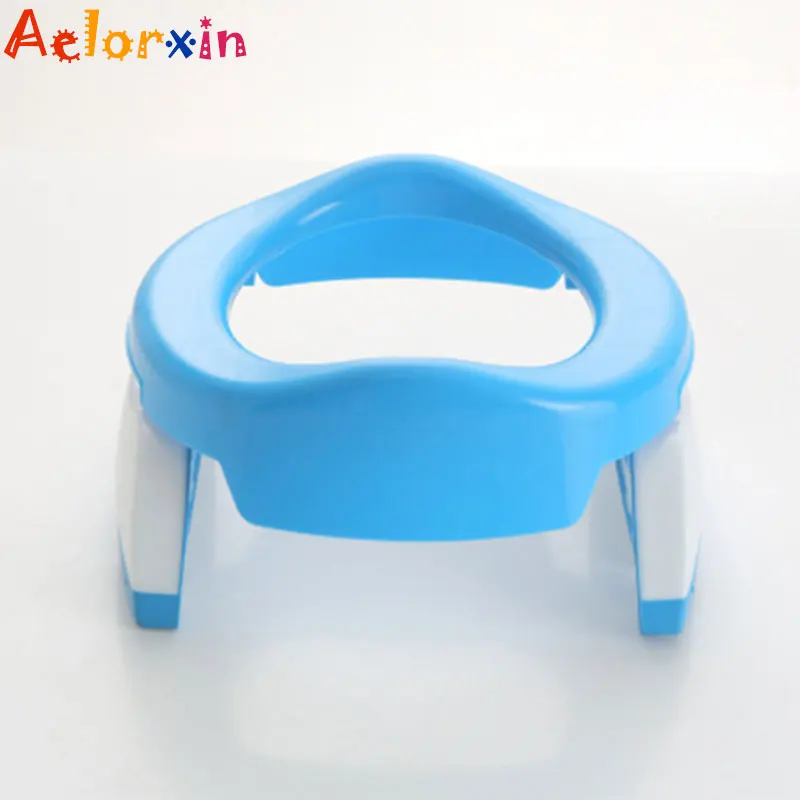 Portable Baby Potchildren's Toilet Travel/car Baby Toilet Folding Children's Toilet Training Seat Pot For Kids Baby Toilet