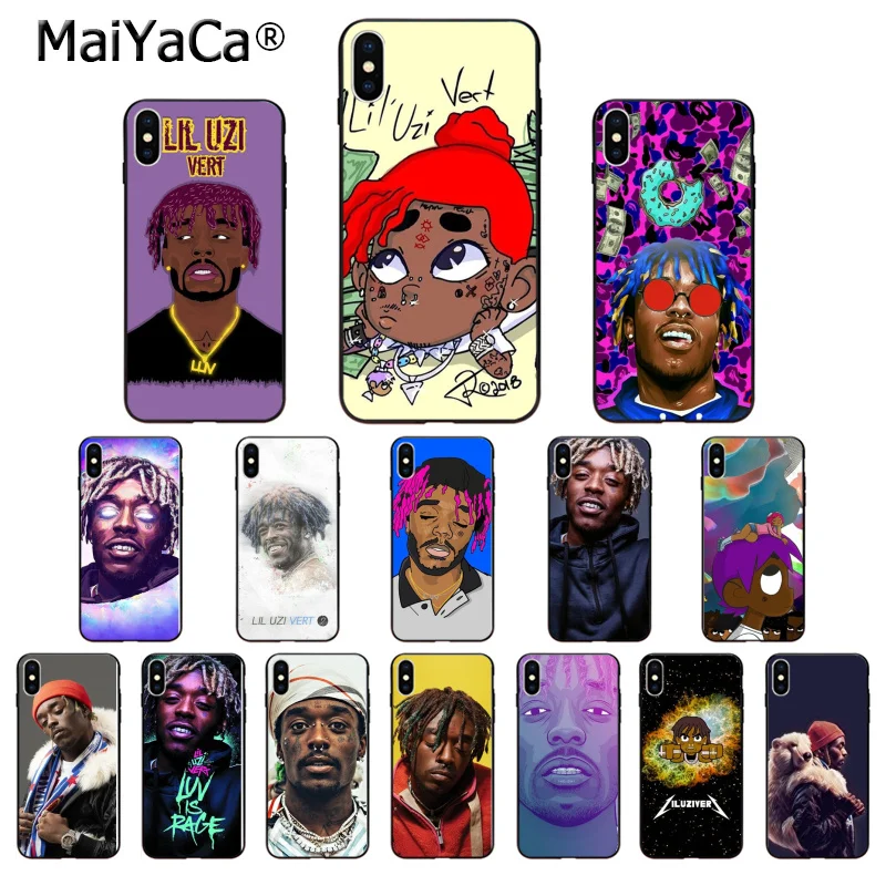 MaiYaCa Lil Uzi Vert TPU мягкие Аксессуары для телефона чехол Apple iPhone 8 7 6 6S Plus X XS MAX 5 5S SE XR