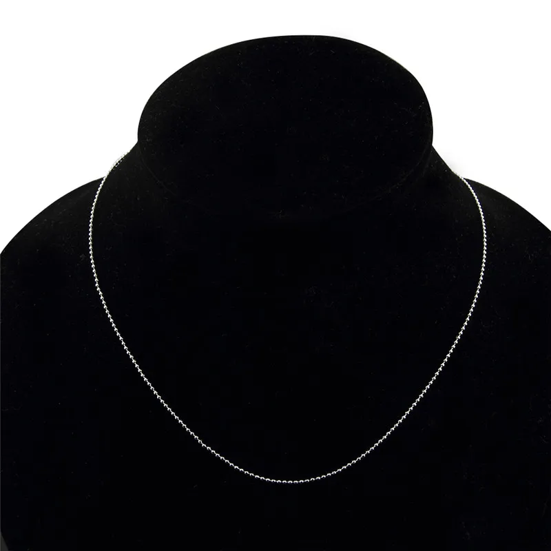 Металлические бусины 10 шт./лот 1 мм цепочки с золотым и серебряным покрытием для