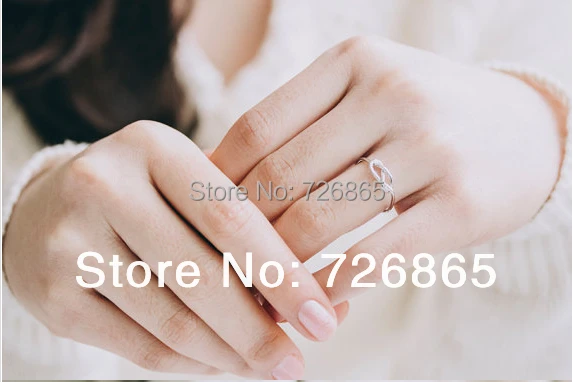 Оптовая продажа 10 шт./лот Kpop кольцо с узлом в форме сердца разные цвета модные