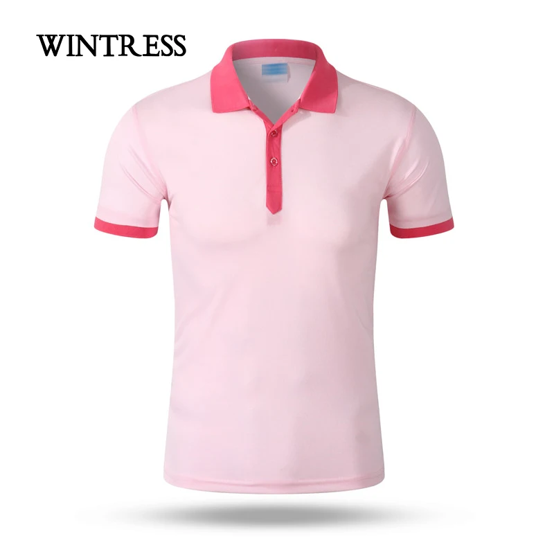 WINTRESS Высокое качество для мужчин мужские Поло рубашка короткий рукав