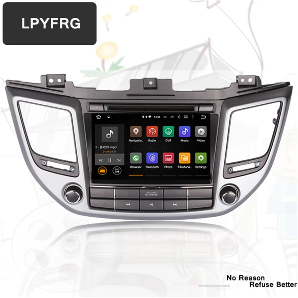 Android 10 0 автомобильный DVD GPS для HYUNDAI IX35/TUCSON 2015 2016 2017 2018 поддержка DVR WIFI DSP DAB OBD аудио 4G