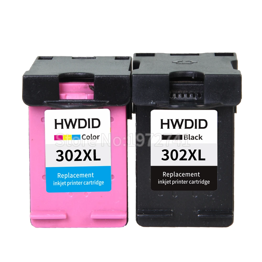 HWDID 302XL Совместимый картридж для hp 302 hp 302 xl с чернилами hp Deskjet 1111 1112 213 0 2135 1110 3630 3632 3830 чернильный картридж