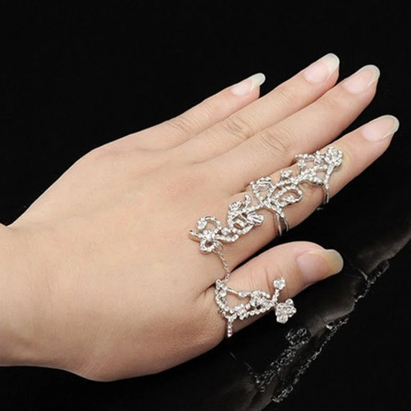 Кольцо с покрытием под золото и серебро 1 шт.|ring jewelry|knuckle armorsilver plated rings |