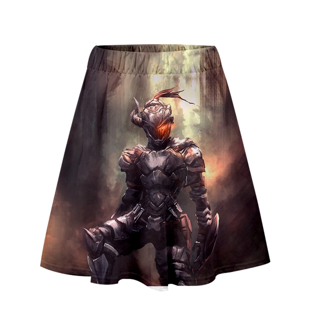 Goblin Slayer комикс 3D короткая юбка костюм новый стиль модная повседневная Красивая