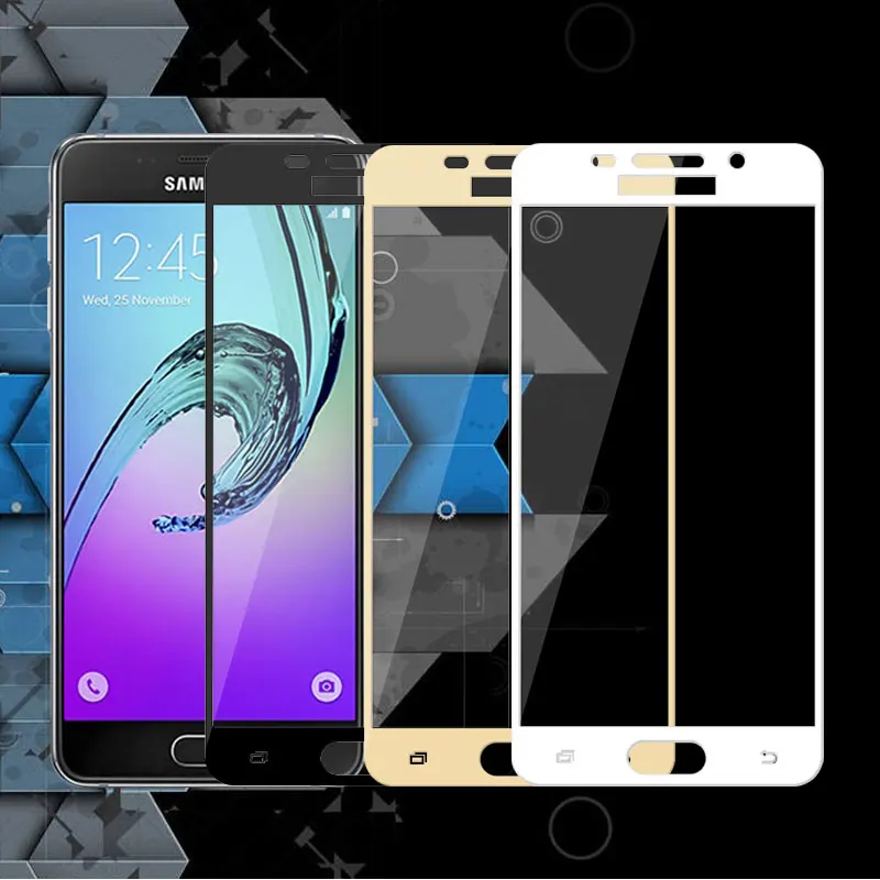 9H полное покрытие из закаленного стекла для samsung Galaxy A3 A310F, Защитная пленка для экрана для samsung A3, защитная пленка