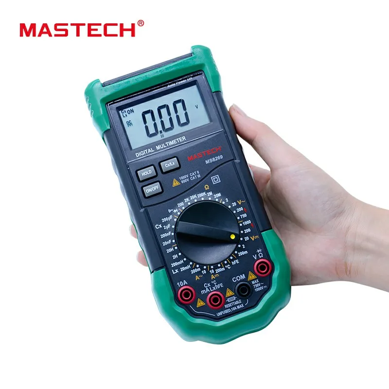 Цифровой Мультиметр MASTECH MS8269 3 1/2 Измеритель LCR напряжения тока сопротивления