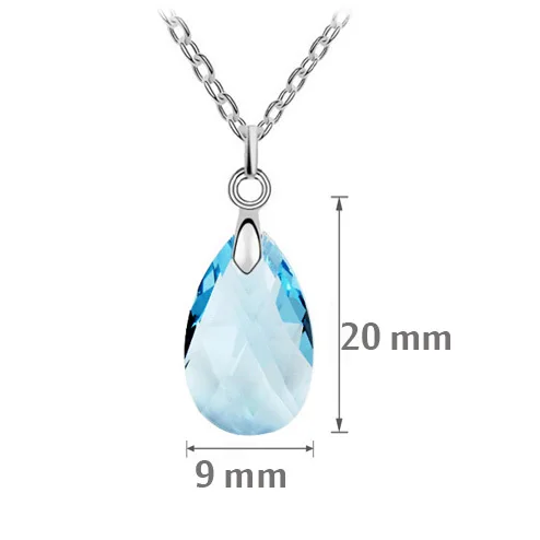 Ожерелье с подвеской кристаллом в виде воды|fashion jewelry|jewelry fashionjewelry free shipping |
