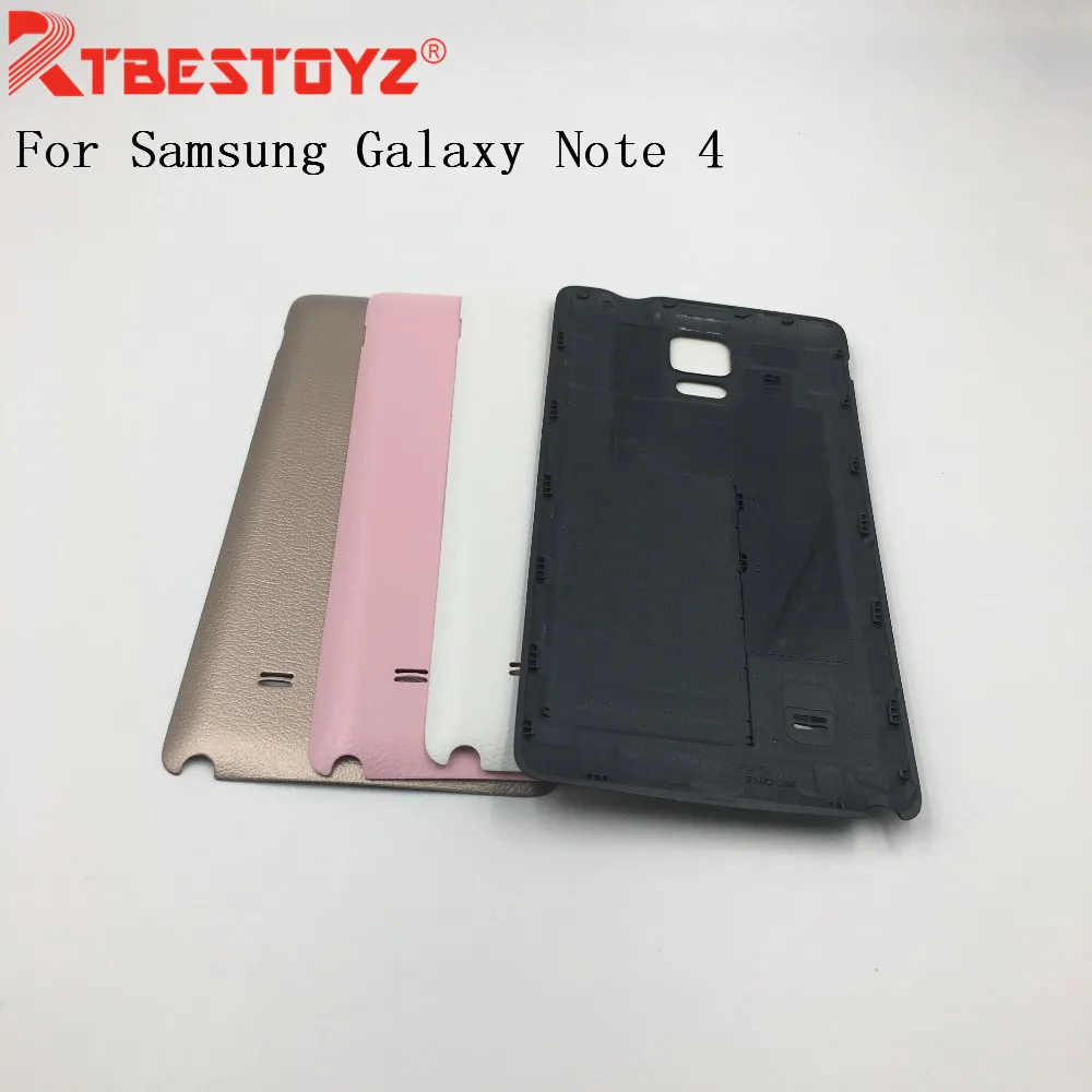 RTBESTOYZ корпус батарейный отсек задняя крышка для Samsung Galaxy Note 4 Note4 N910 N910F батарейного